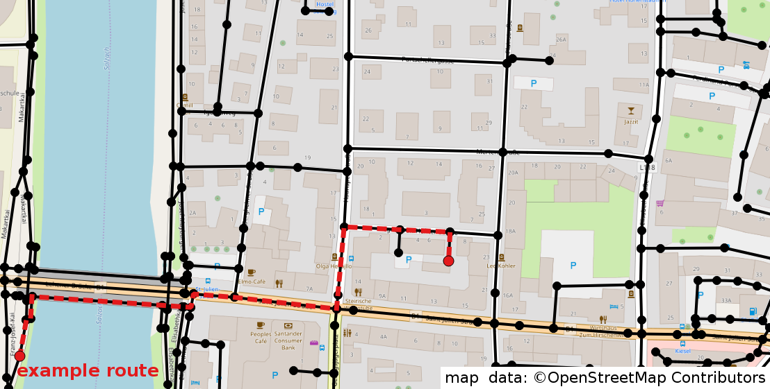 example route